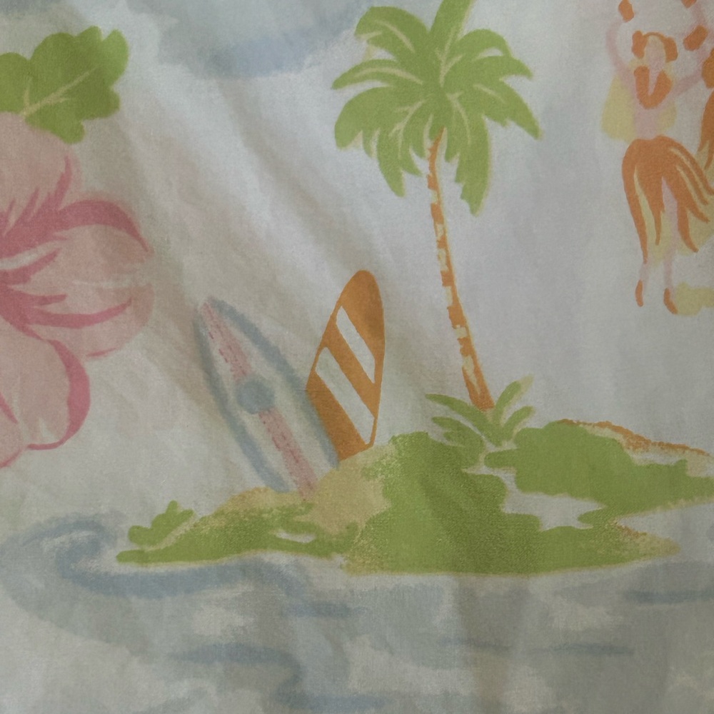 Pottery Barn Kids Tropical Island Twin Size Duvet Cover. - Picture 5 of 10